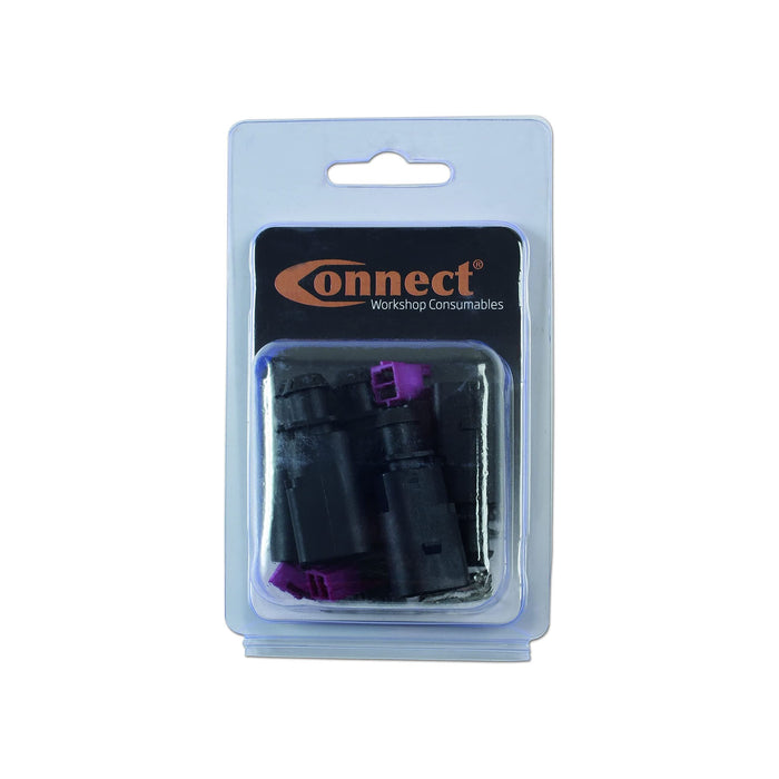 Connect for VW Group Electrical Male Connectors 1.5mm 2 Pin Kit 25pc 37364 Tool Connection - Dynamic Drive