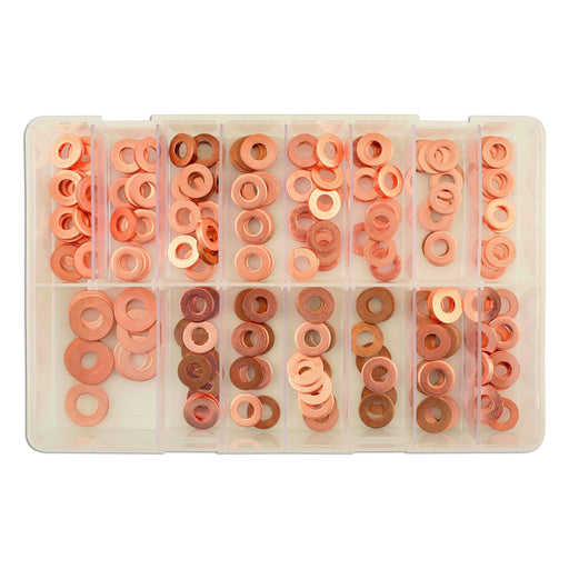 Tool Connection Assorted Common Rail Diesel Injectors Washers 150pc 34999 Tool Connection - Dynamic Drive