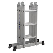 Sealey Folding Platform Ladder 4-Way Aluminium - BS EN 131 AFPL1 Sealey - Dynamic Drive