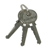 Silverline Stainless Steel Disc Padlock 70mm 292707 Silverline  - Dynamic Drive
