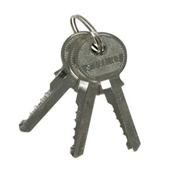 Silverline Stainless Steel Disc Padlock 70mm 292707 Silverline  - Dynamic Drive
