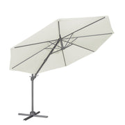 Dellonda Cantilever Parasol with 360 Rotation, Tilt & Cover 3m - Cream Dellonda - Dynamic Drive