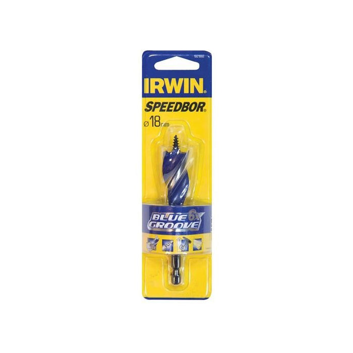 Irwin® Blue Groove 6X Stubby Wood Bit 18 x 100mm IRWIN® - Dynamic Drive