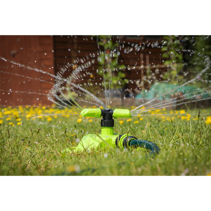 Sealey Adjustable Rotating Garden Sprinkler 3-Arm JS2023 Sealey - Dynamic Drive