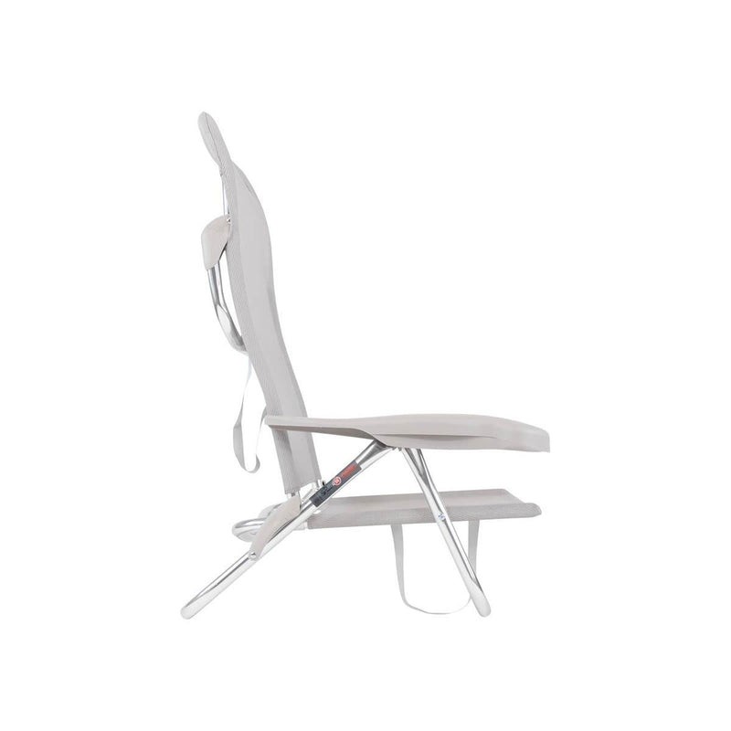 Crespo Beach Chair AL/221 Light Grey Crespo - Dynamic Drive