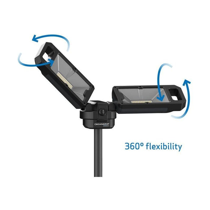 Scangrip® TOWER 5 CONNECT Floodlight with Makita CONNECT 18V Bare Unit SCANGRIP® - Dynamic Drive