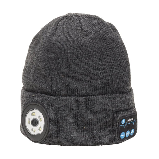 Draper Smart Wireless Rechargeable Beanie with LED Head Torch and USB Charging C Draper - Dynamic Drive