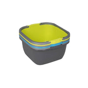 Bo-Camp Washing Bowl Square Polyethylene 13L Grey Bo-Camp - Dynamic Drive