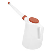 Sealey Oil Container with Red Lid & Flexible Spout 5L JDL5R Sealey - Dynamic Drive