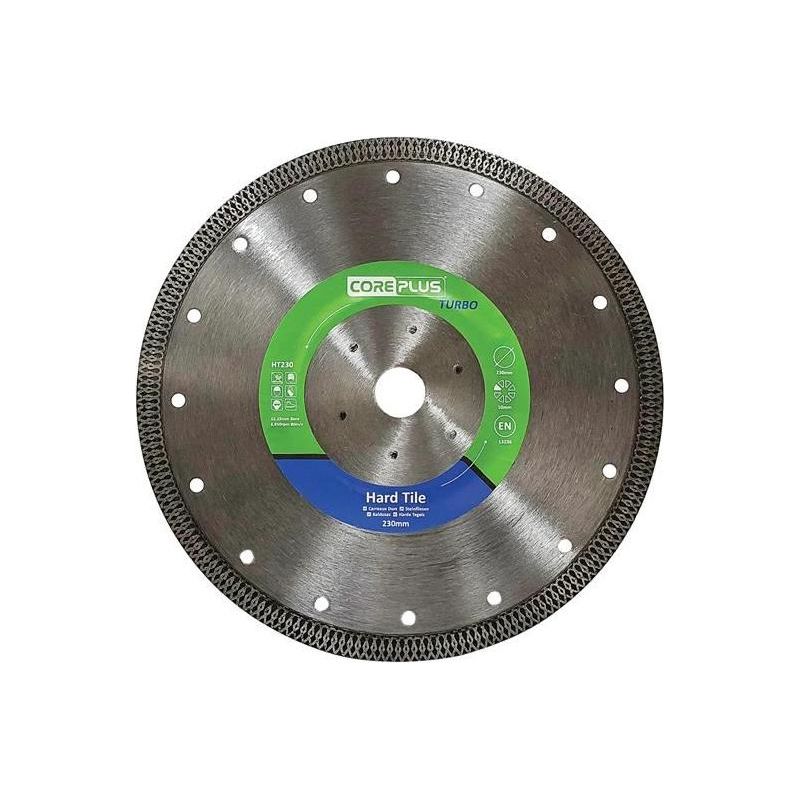 Coreplus HT230 Hard Tile Turbo Diamond Blade 230mm CorePlus - Dynamic Drive