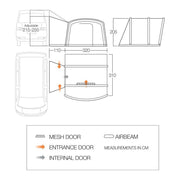 Vango Cove III Air Mid Drive Away Awning (215 - 255cm) Vango  - Dynamic Drive