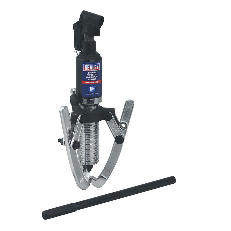 Sealey Triple Leg Hydraulic Puller 5 Tonne HP5 Sealey - Dynamic Drive