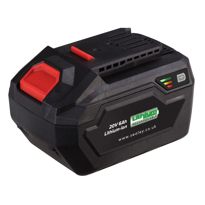 Sealey SV20 Series Power Tool Battery 20V 6Ah CP20VBP6 Sealey - Dynamic Drive