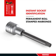 Teng Tools 1/2" Long XZN/Triple Square Bit Socket 05 Teng Tools - Dynamic Drive