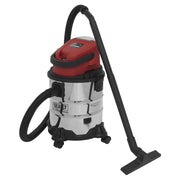 Sealey Vacuum Cleaner Cordless Wet & Dry 20L 20V SV20 Series Body Only Sealey  - Dynamic Drive