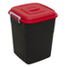 Sealey Refuse/Storage Bin 50L Red BM50R Sealey - Dynamic Drive