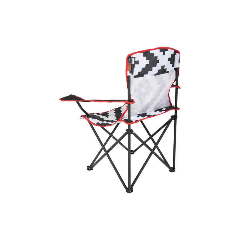 Bo-Camp Urban Collection Folding Chair Madison Black/White Bo-Camp - Dynamic Drive