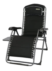 Quest Vienna Pro Relax XL Camping Caravan Chair with Side Table Quest - Dynamic Drive