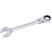 Draper HI-TORQ Metric Flexible Head Ratcheting Combination Spanner, 25mm Draper - Dynamic Drive