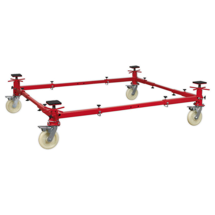 Sealey Vehicle Moving Dolly 4-Post 900kg VMD002 Sealey - Dynamic Drive
