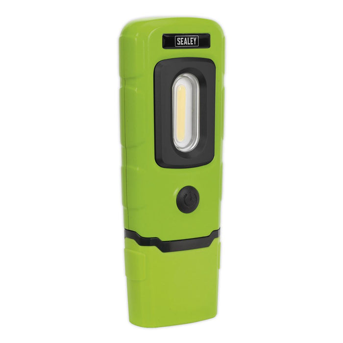 Sealey Rechargeable LED Inspection Lamp 360 COB Work Light Super Bright Green Sealey  - Dynamic Drive