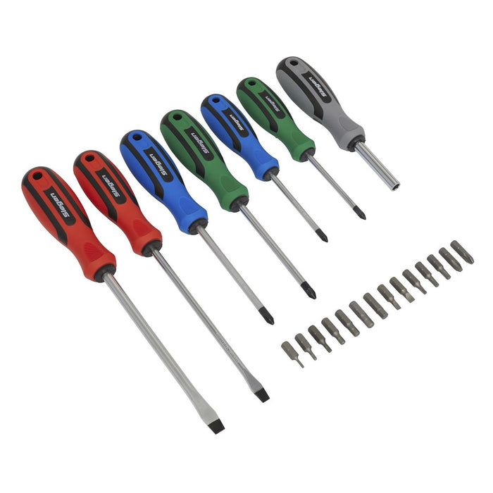 Screwdriver Set 21Pc With Storage Case Seigen by Sealey  - Dynamic Drive