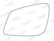 Summit Stick-On Standard Mirror Glass fits BMW 5 Series 10 on LHS Summit - Dynamic Drive