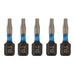 Draper Expert TX-STAR Impact Screwdriver Bits, T10 x 25mm, 1/4" Hex (Pack of 5) Draper - Dynamic Drive