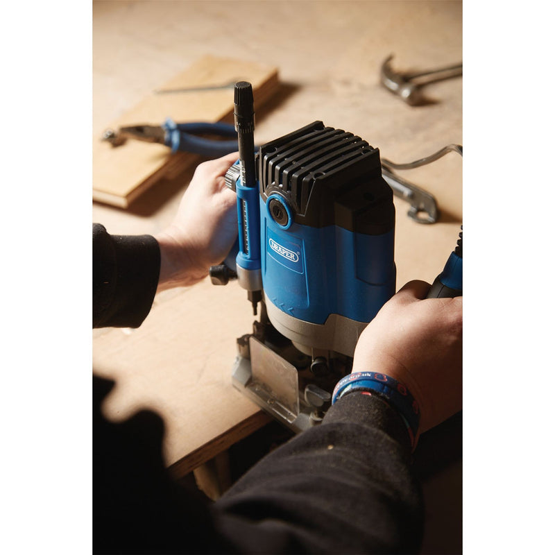 Draper 230V Variable Speed Router, 1/2", 1800W 02520 Draper - Dynamic Drive