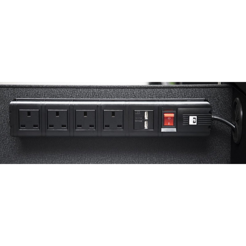 Sealey Mobile Tool Cabinet 1600mm with Power Tool Charging Drawer AP6310BE Sealey - Dynamic Drive