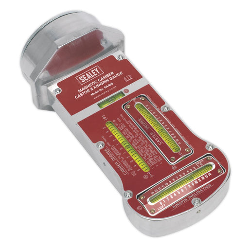 Sealey Magnetic Camber Castor & Kingpin Gauge GA450 Sealey - Dynamic Drive