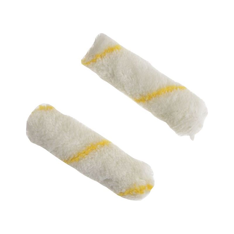Stanley® Hand Tools Medium Pile Silver Stripe Sleeve 100mm (4in) 2 Pack STANLEY® Hand Tools - Dynamic Drive