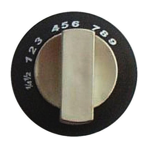 Thetford Hob-Grill Knob Black & Chrome SPCC0590.CR for Enigma Cookers - Stylish Thetford - Dynamic Drive
