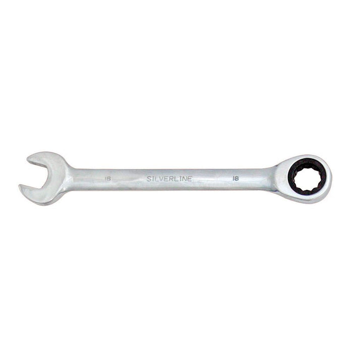Silverline Fixed Head Ratchet Spanner Set 12pce 8 - 19mm Silverline - Dynamic Drive
