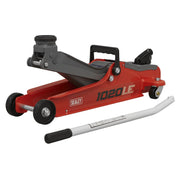 Sealey Low Profile Short Chassis Trolley Jack 2 Tonne - Red 1020LE Sealey - Dynamic Drive