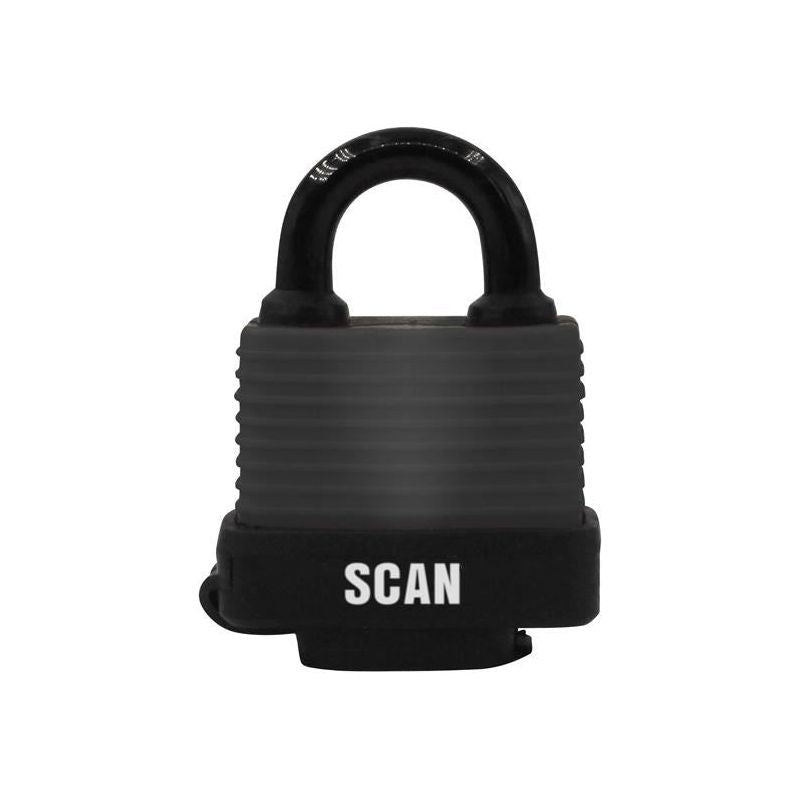 Scan Weatherproof Laminated Steel Padlock 50mm Scan - Dynamic Drive