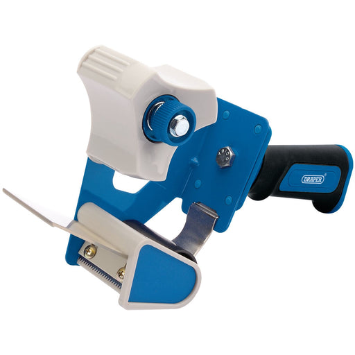 Draper Soft Grip Hand-Held Security Packing Tape Dispenser, 50mm 19237 Draper - Dynamic Drive
