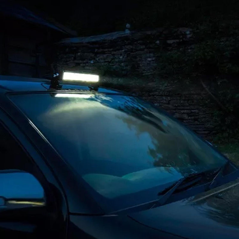 Maypole Slimline 12/24V LED Driving Light Bar - 65W, Curved Reflector, IP67 Waterproof Maypole - Dynamic Drive
