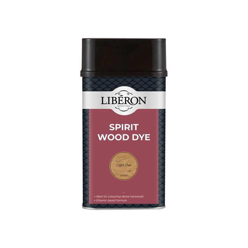 Liberon Spirit Wood Dye Light Oak 1 litre Liberon - Dynamic Drive