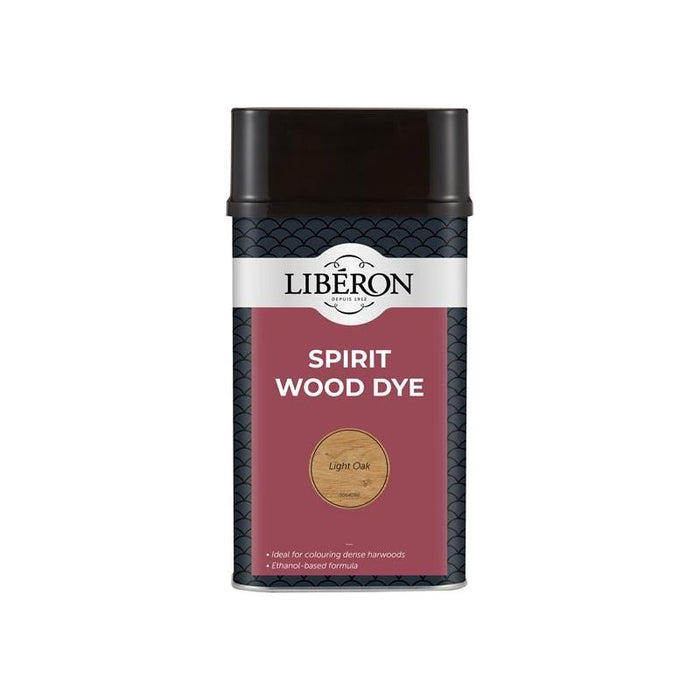 Liberon Spirit Wood Dye Light Oak 1 litre Liberon - Dynamic Drive