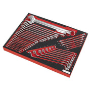 Sealey Tool Tray with Spanner Set 35pc TBTP03 Sealey - Dynamic Drive