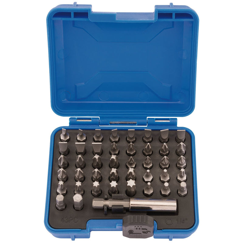 Draper Magnetic Bit Holder Set (43 Piece) 82394 Draper - Dynamic Drive