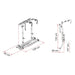 Fiamma F80S Awning, Fixing Bracket, Bike Carrier Bundle for Fiat Ducato L3 H2 Vans Fiamma - Dynamic Drive