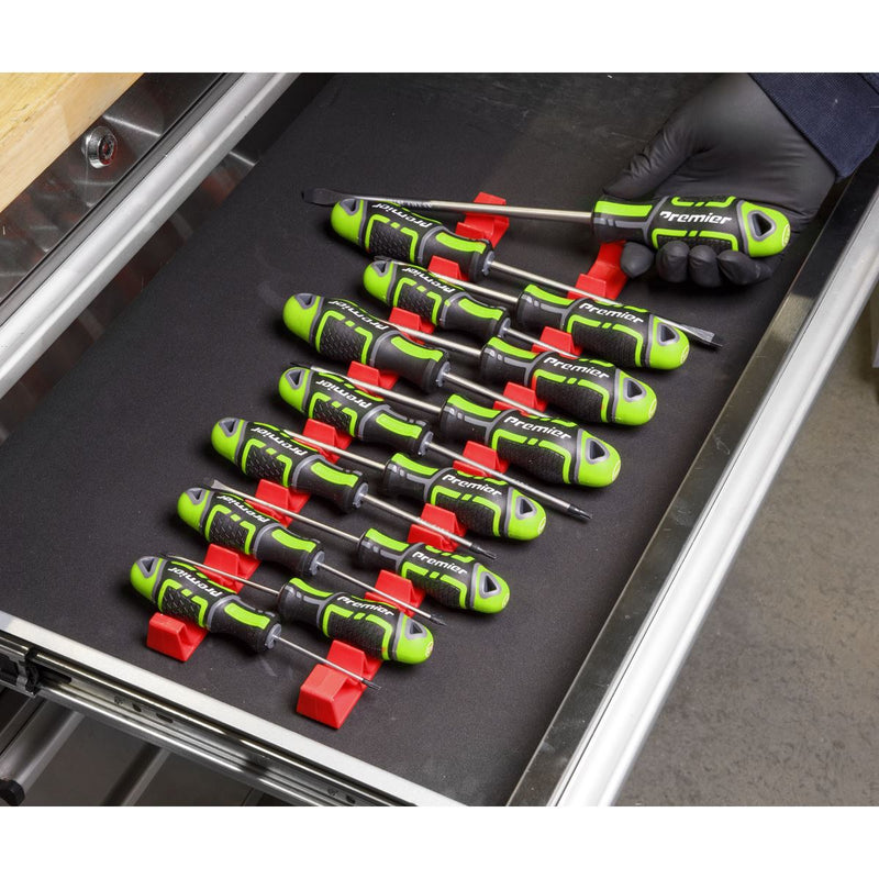 Sealey Screwdriver Rack 2pc SR01 Sealey - Dynamic Drive
