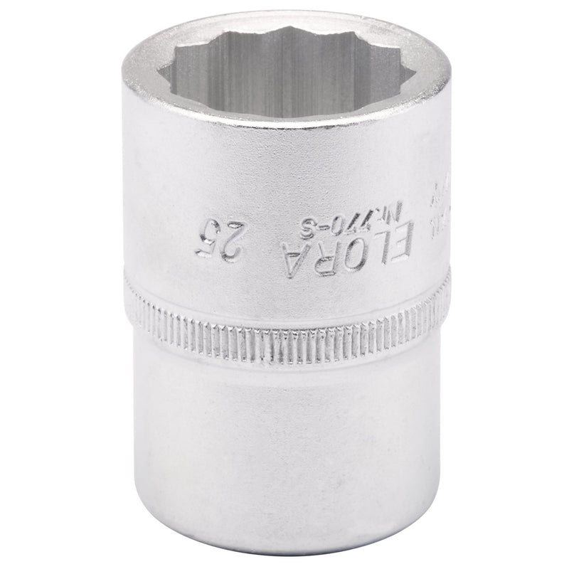Draper Elora Bi-Hexagon Socket, 3/4" Sq. Dr., 25mm 00731 Draper - Dynamic Drive