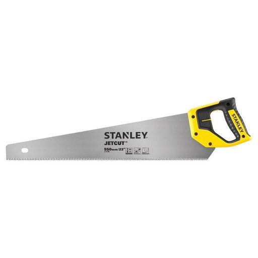 Stanley® Hand Tools Jet Cut Heavy-Duty Handsaw 550mm (22in) 7 TPI STANLEY® Hand Tools - Dynamic Drive