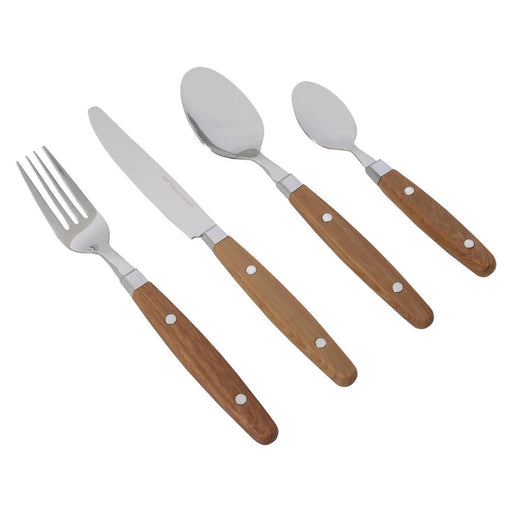 Gimex Nature Line Cutlery Wood 16 Pieces Gimex - Dynamic Drive