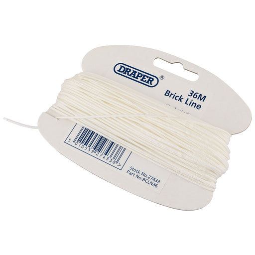 Draper Brick Line, 36m, White 27433 Draper - Dynamic Drive