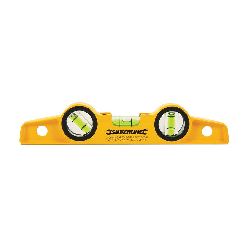 Silverline Magnetic Scaffolders Level 250mm Silverline - Dynamic Drive
