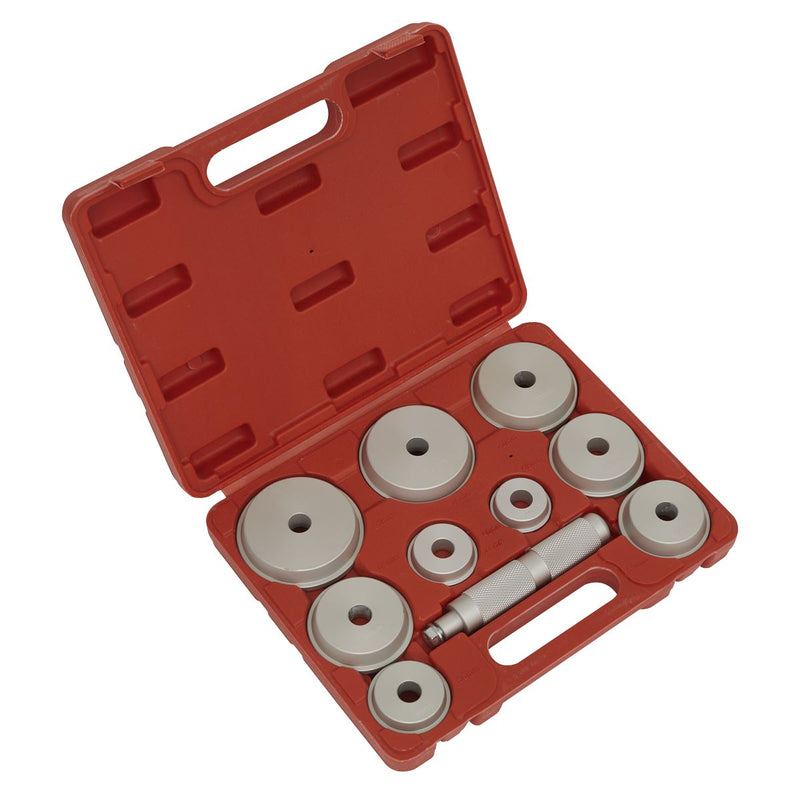 Sealey Bearing Race & Seal Driver Set 10pc Aluminium VS703 Sealey - Dynamic Drive